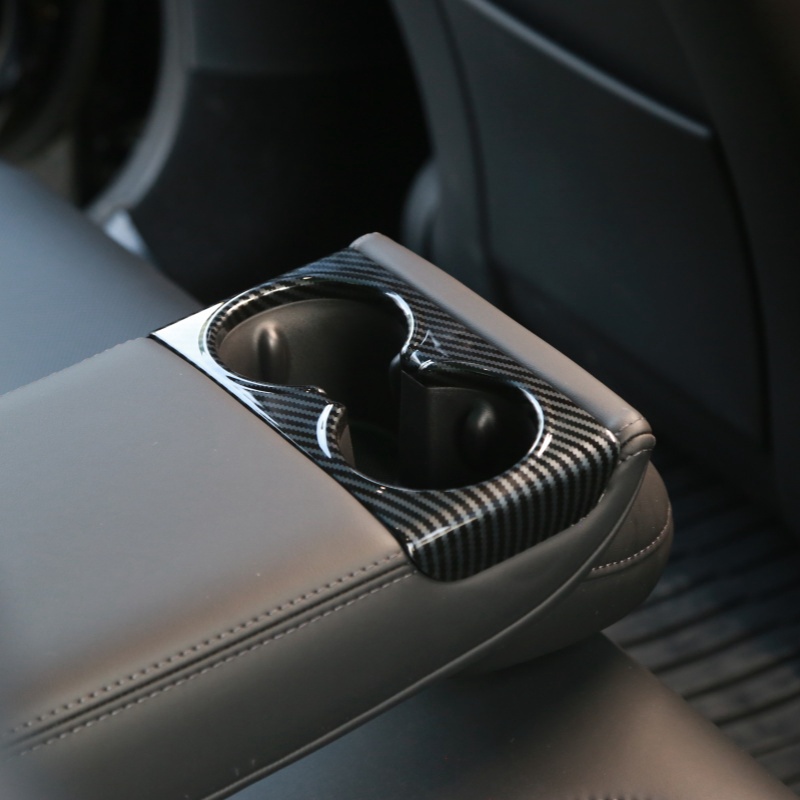 Rear Seat Cup Holder Protection Cover For Tesla Model 3 Highland