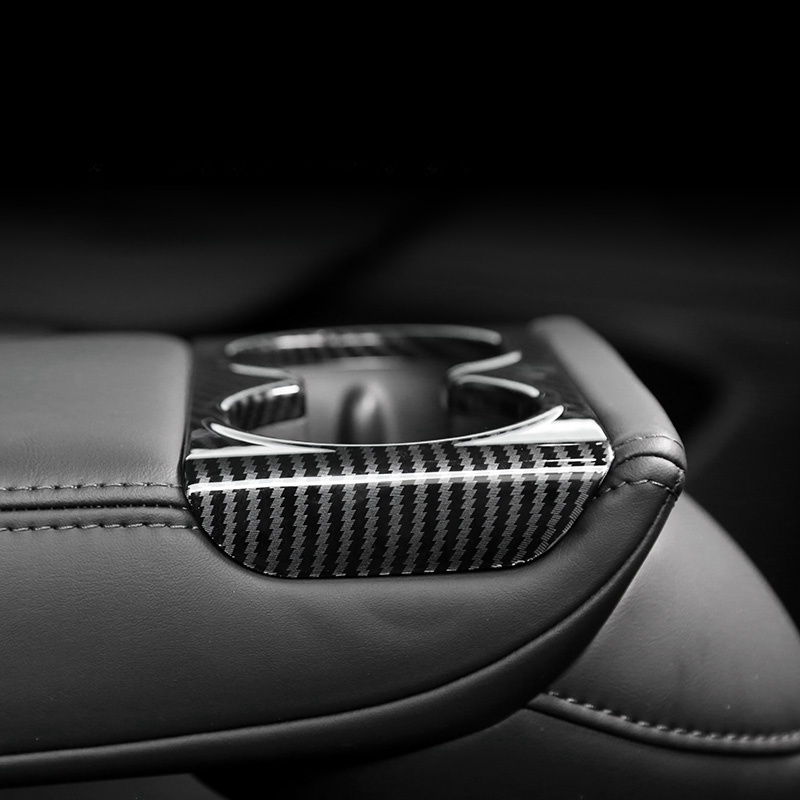 Rear Seat Cup Holder Protection Cover For Tesla Model 3 Highland