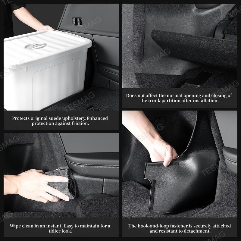 Rear Trunk Side Panel Protective Cover for Tesla Model Y Juniper 2025+