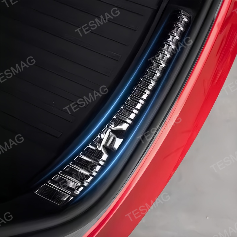 Rear Trunk Sill Plate Protector for Tesla Model 3/3 Highland