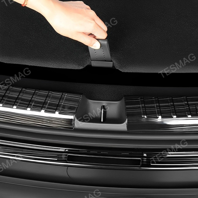 Rear Trunk Sill Plate Protector for Tesla Model 3/3 Highland