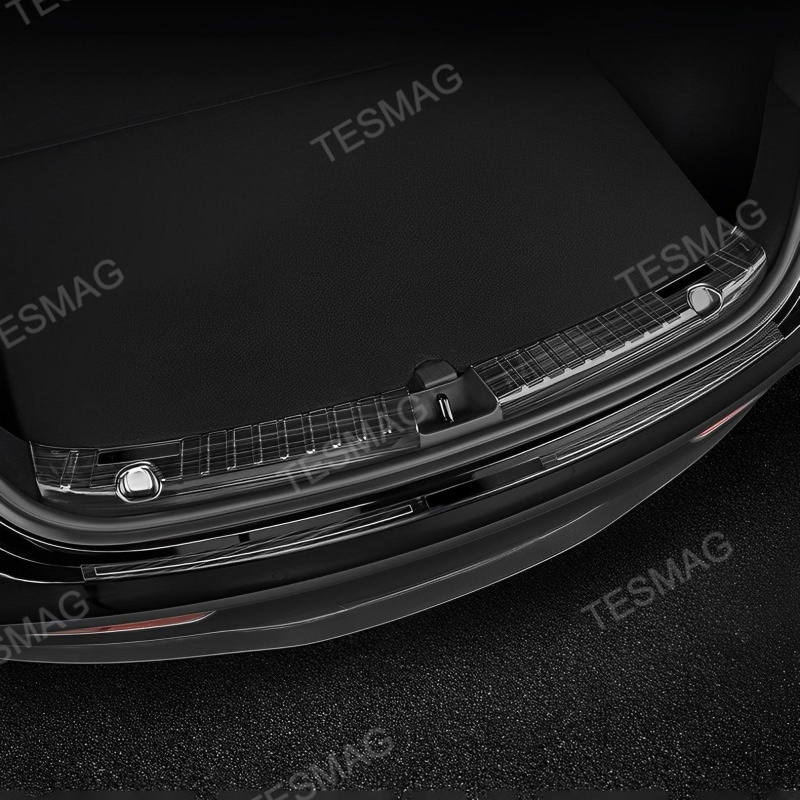 Rear Trunk Sill Plate Protector for Tesla Model 3/3 Highland