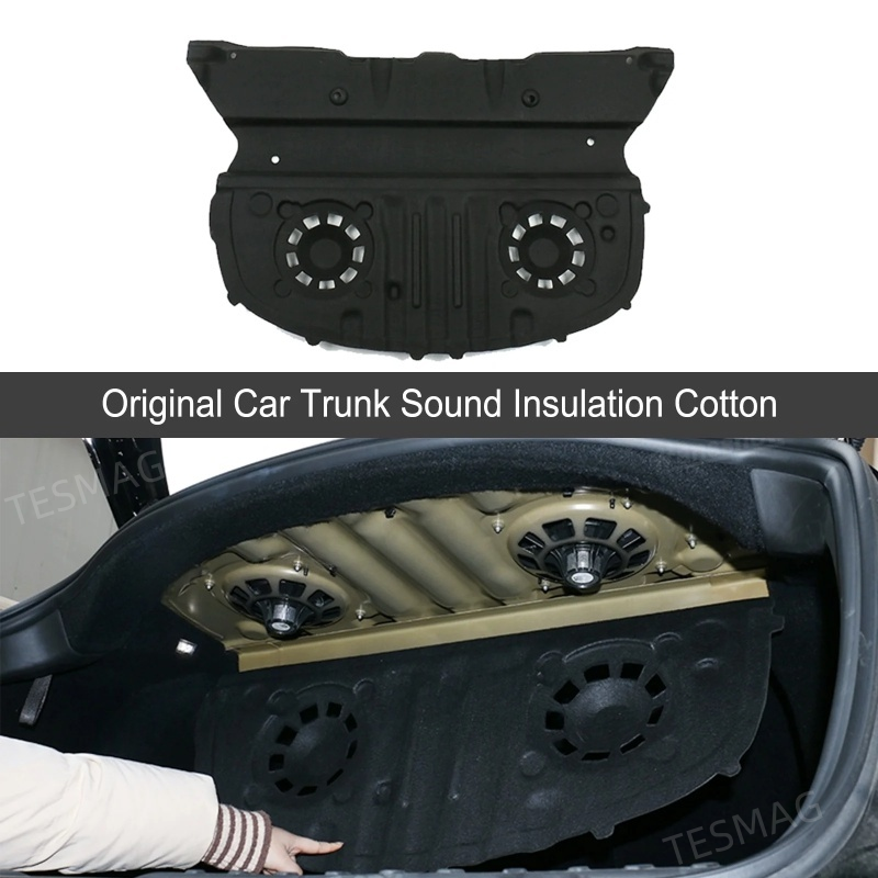 Rear Trunk Soundproof Cotton for Tesla Mode 3 Highland 2024+