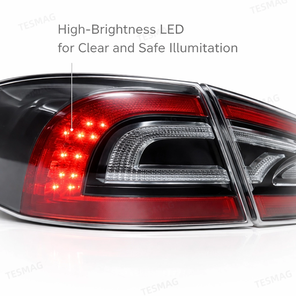 Rear Turn Brake Lamp & Tail Light Replacement For Tesla Model S 2016-2020
