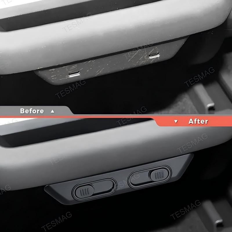 Rear USB Port Dust Cover for Tesla Model 3 Highland/Model Y Juniper