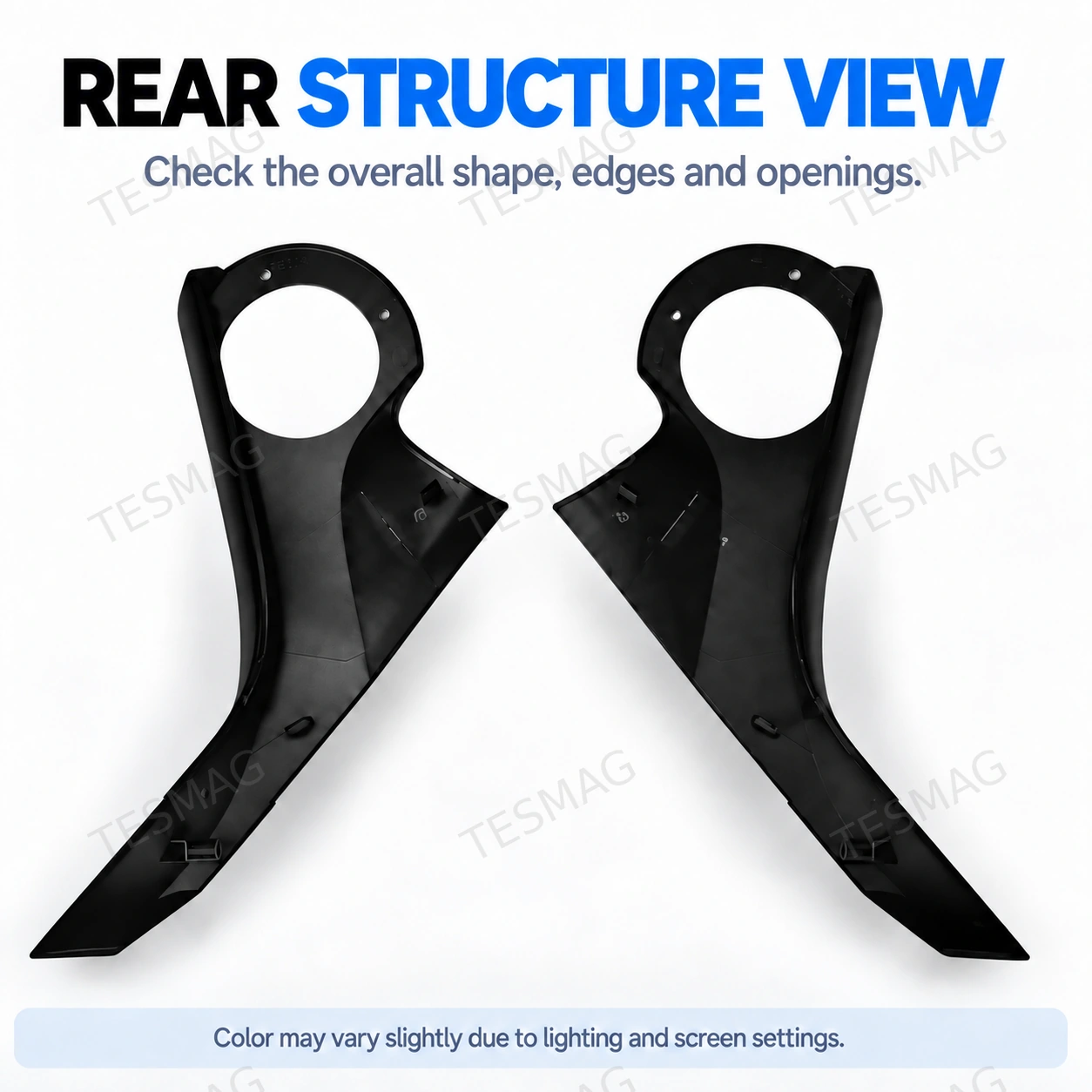 Exterior Door Mirror Mount Upper Cover for Tesla Model 3 2017–2023/ Model Y 2020-2024