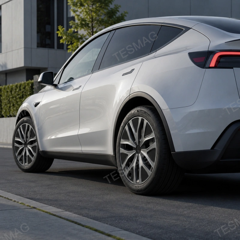 19-Inch Seven-Spoke Wheel Cover Set for Tesla Model Y L 2026+ Machina 2.0