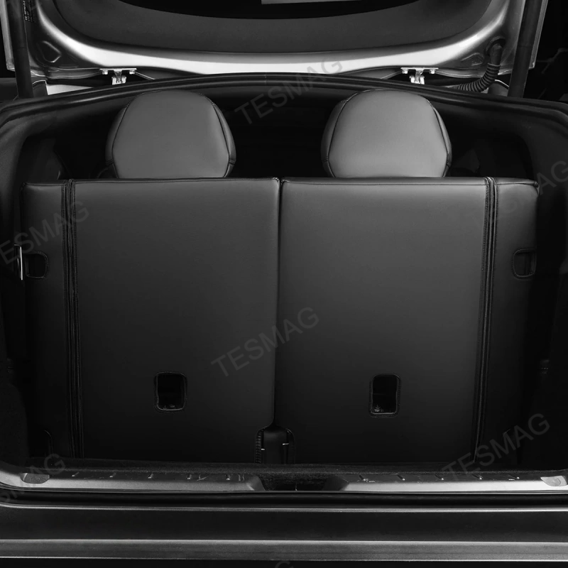 Full-Cover Nappa Leather Seat Covers for Tesla Model Y L 6-Seater