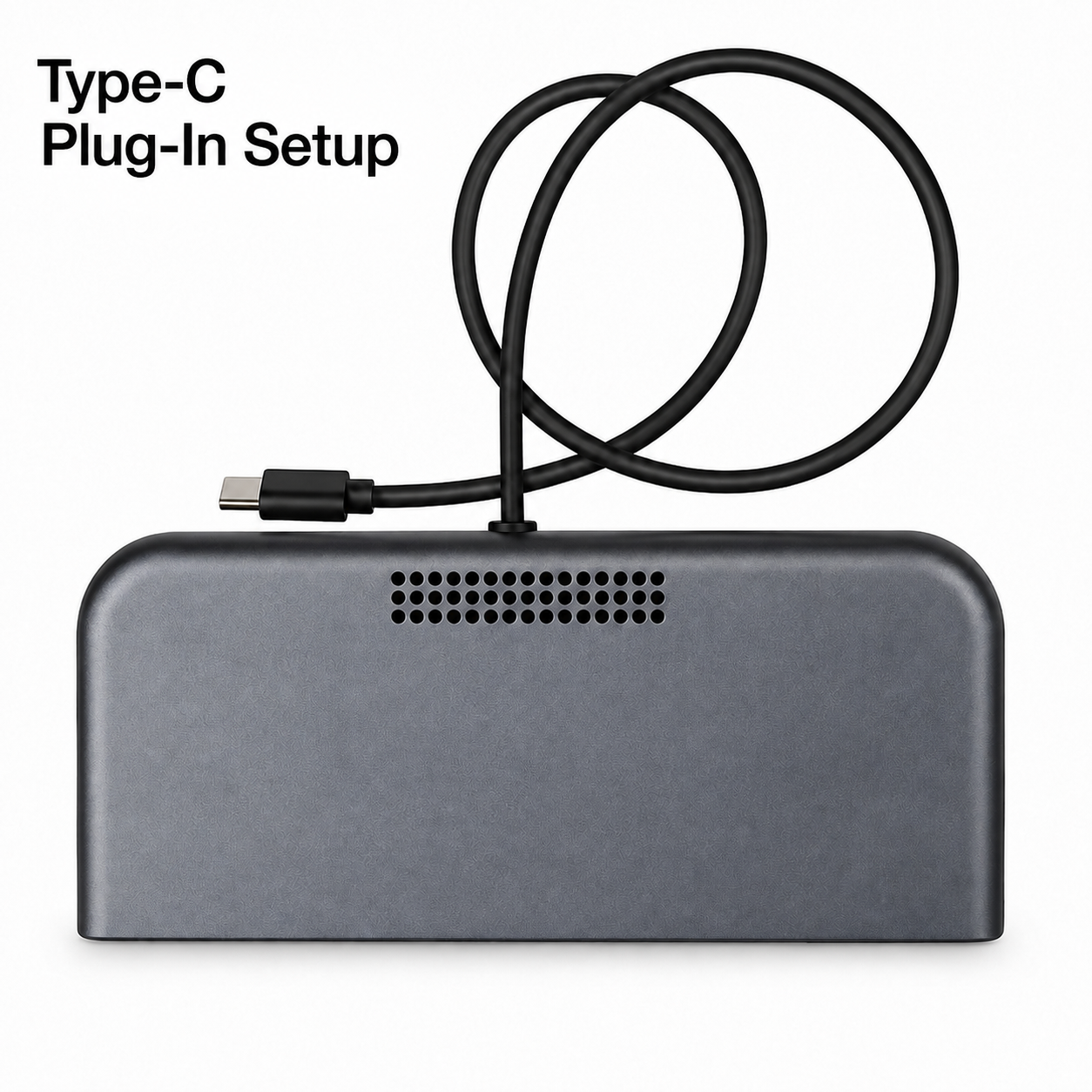 Retractable USB-C Charging Dock with RGB Light & Aroma for Tesla Model 3/Y