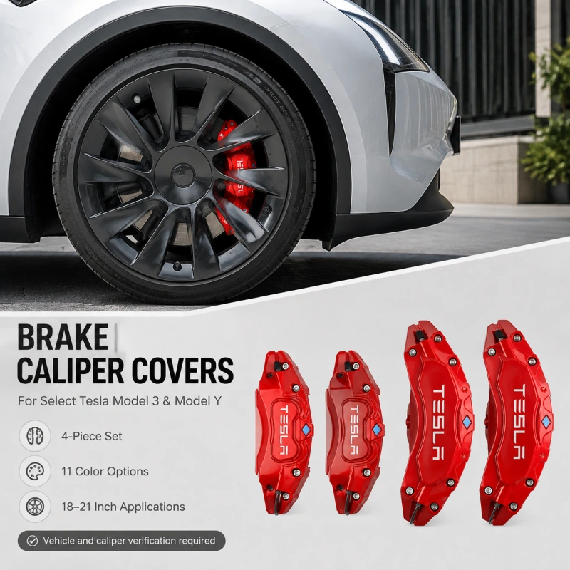 18" - 21" Caliper Covers for Tesla Model 3/Y (2017-2026)