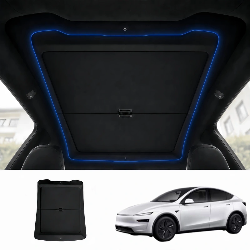 Retractable Roof Sunshade for Tesla Model Y/Model YL/ Model 3 Highland
