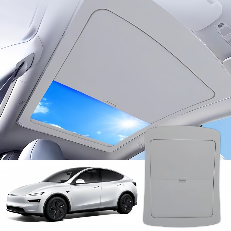 Retractable Sunroof Sunshade for Tesla Model Y Juniper