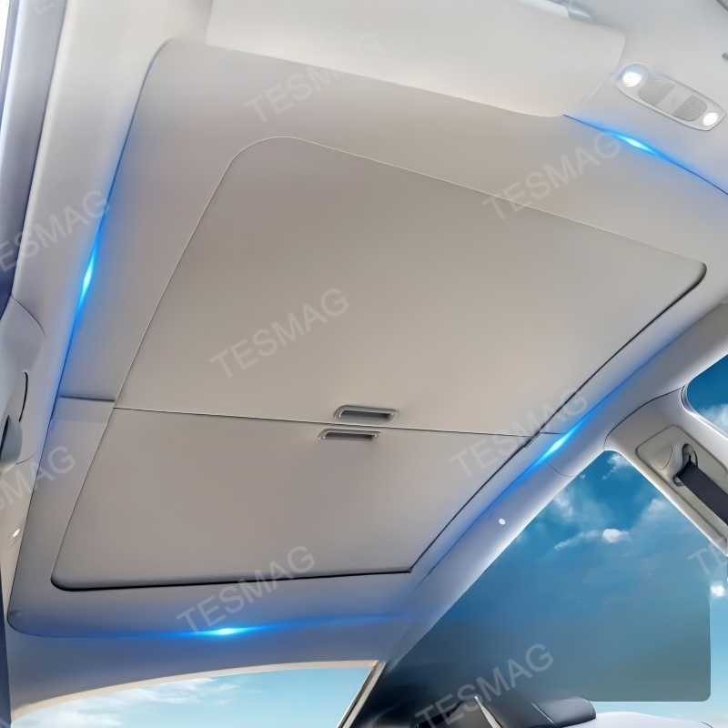 Retractable Sunroof Sunshade for Tesla Model Y Juniper