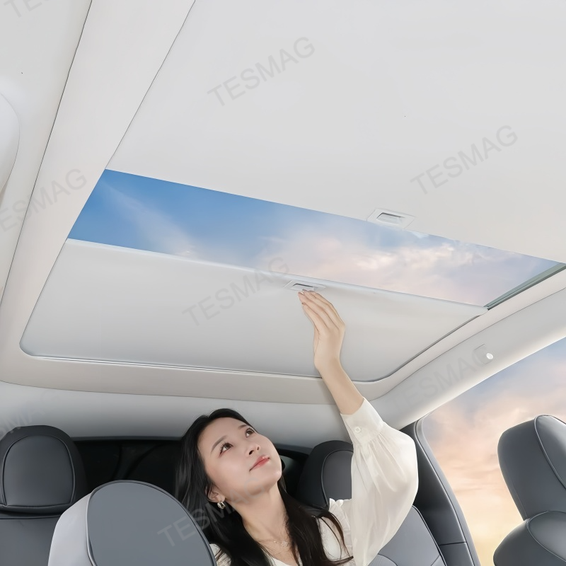 Retractable Sunroof Sunshade for Tesla Model Y Juniper