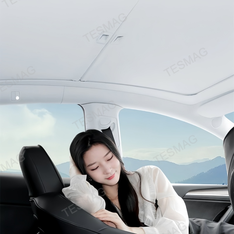 Retractable Sunroof Sunshade for Tesla Model Y Juniper