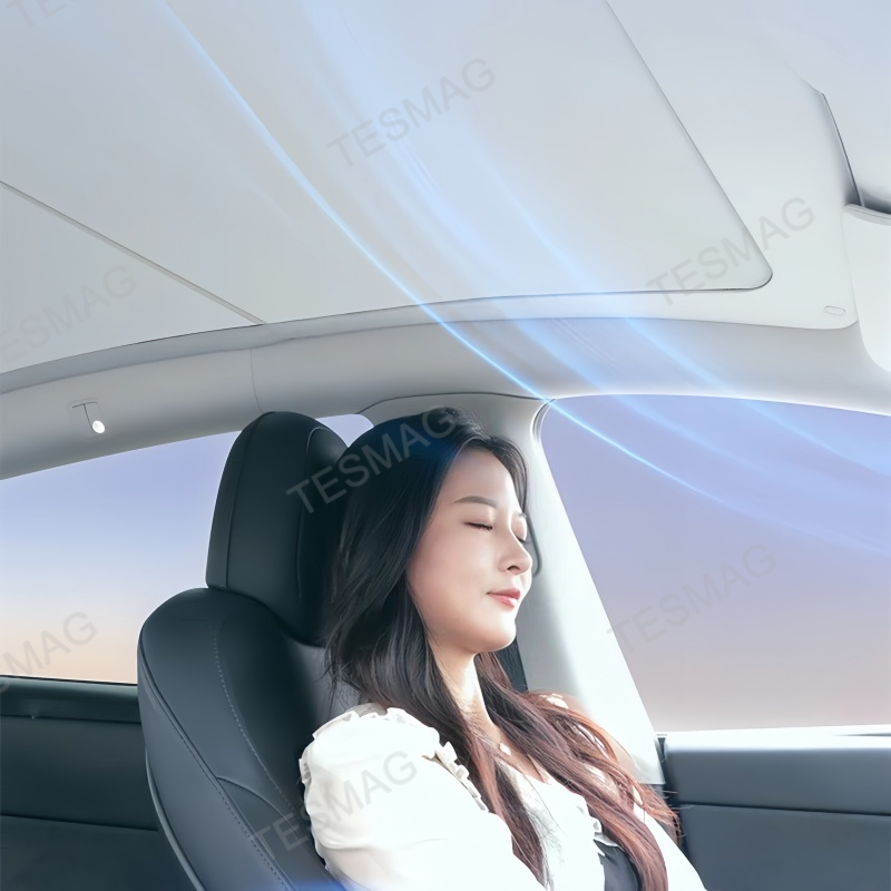 Retractable Sunroof Sunshade for Tesla Model Y Juniper