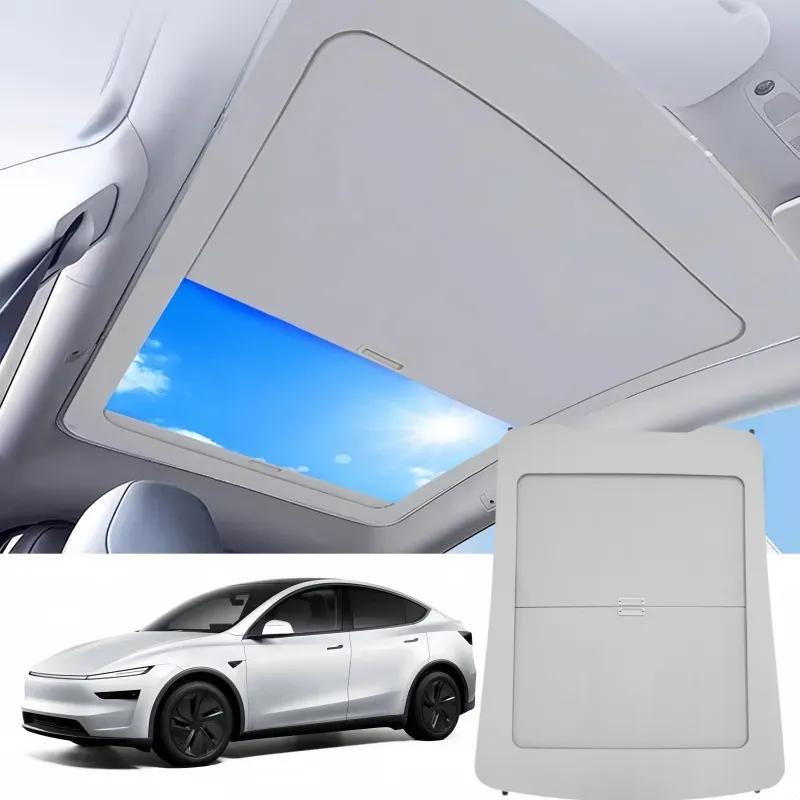 Retractable Sunroof Sunshade for Tesla Model Y Juniper