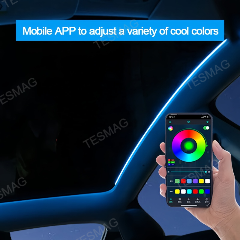 Roof Sunroof Ambient Light for Tesla Model Y Juniper 2025+