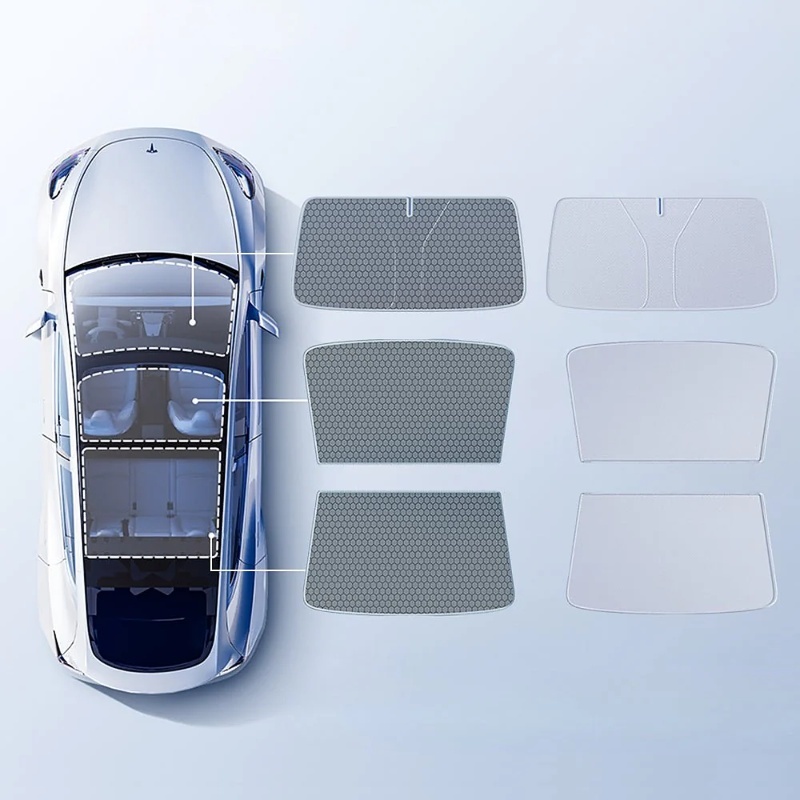 Roof & Windshield UV Shades for Tesla Model 3/ Y