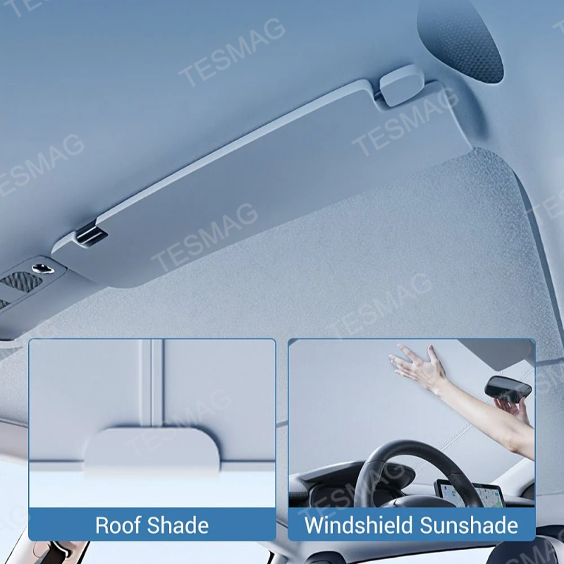 Roof & Windshield UV Shades for Tesla Model 3/ Y
