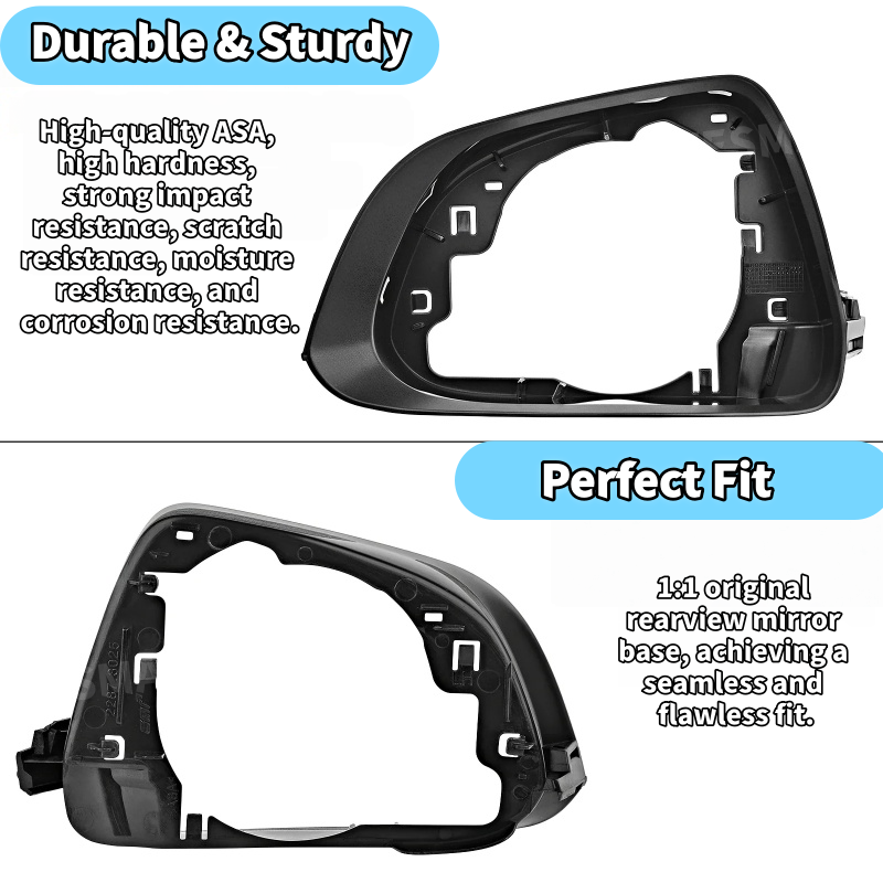 Exterior Mirror Mounting Brackets Frame Support for Tesla Model 3 / Y (2287.3025 /2287.3026)