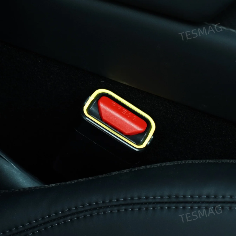 Seat Belt Buckle Ambient Light Kit for Tesla Model 3 Highland 2024+/Y Juniper 2025+