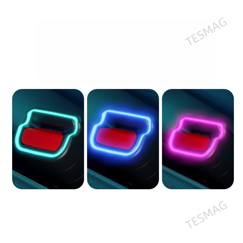 Seat Belt Buckle Ambient Light Kit for Tesla Model 3 Highland 2024+/Y Juniper 2025+