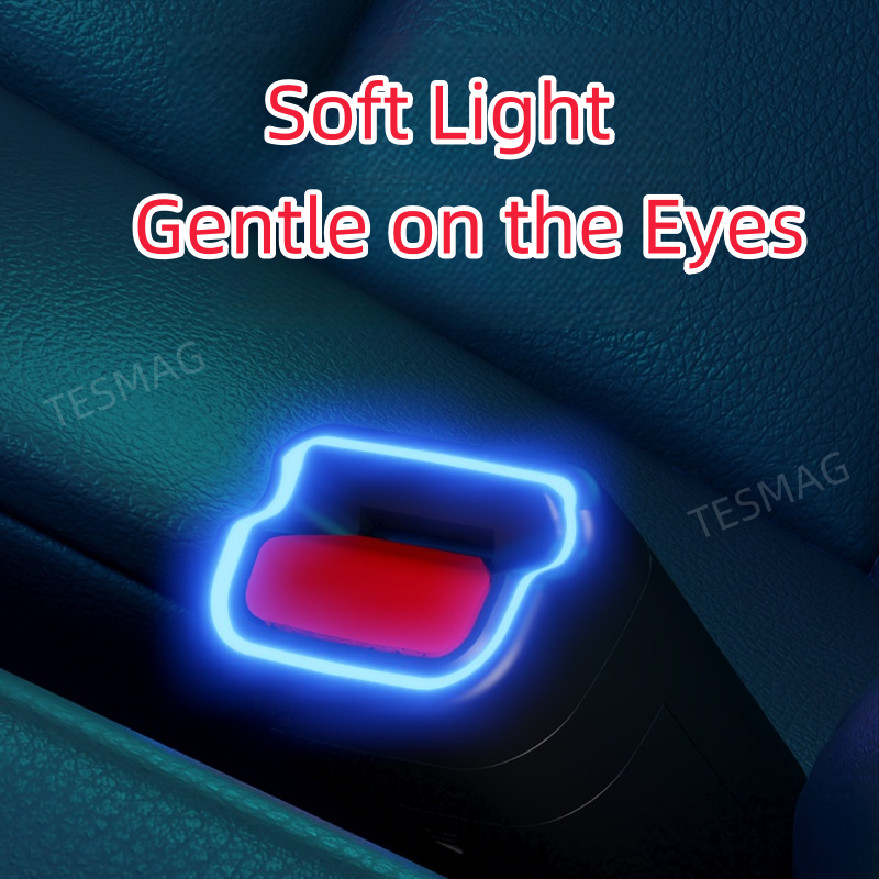 Seat Belt Buckle Ambient Light Kit for Tesla Model 3 Highland 2024+/Y Juniper 2025+