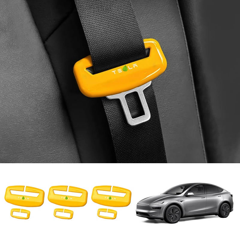Seat Belt Buckle Protector Kit for Tesla Model Y Juniper 2025+