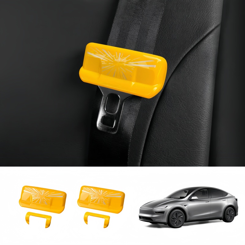 Seat Belt Buckle Protector Kit for Tesla Model Y Juniper 2025+