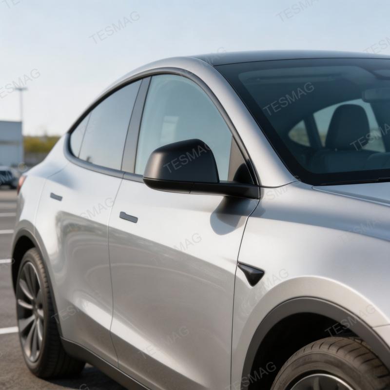 Side Mirror Cover Caps ABS for Tesla Model Y Juniper 2025+