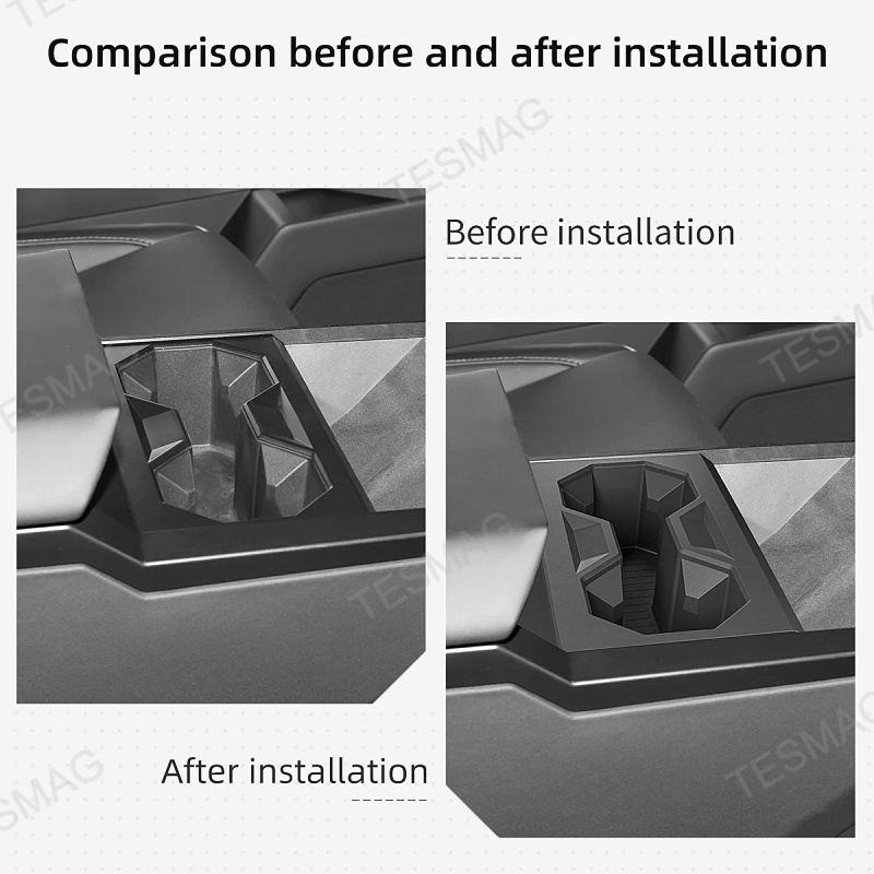 Silicone Cup Holder for Tesla Cybertruck Center Console