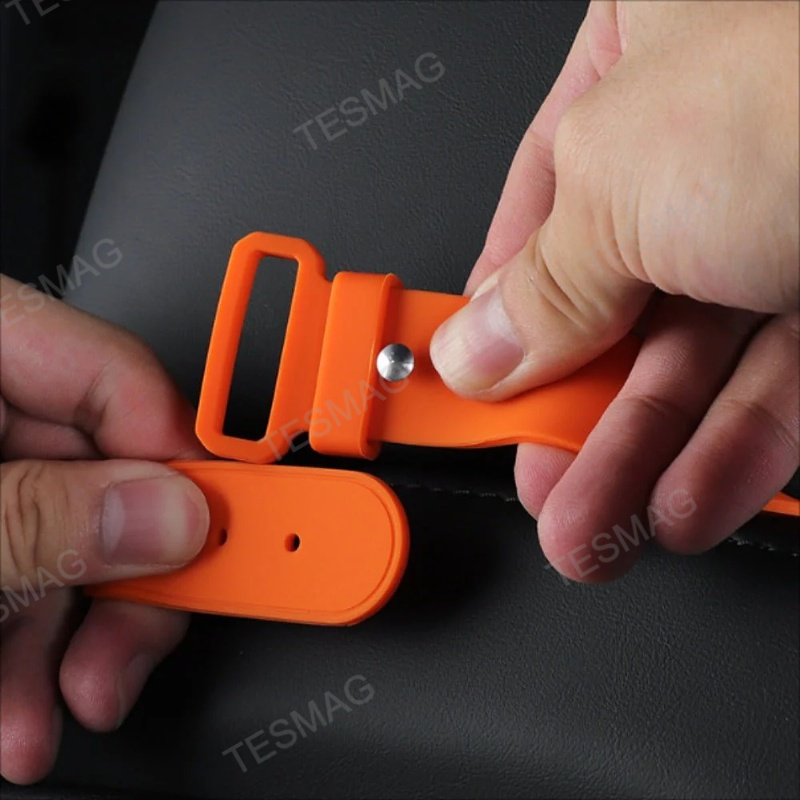 Silicone Pumpkin Tissue Case Compatible for Tesla Model 3/Y/S/X