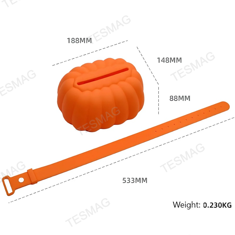 Silicone Pumpkin Tissue Case Compatible for Tesla Model 3/Y/S/X