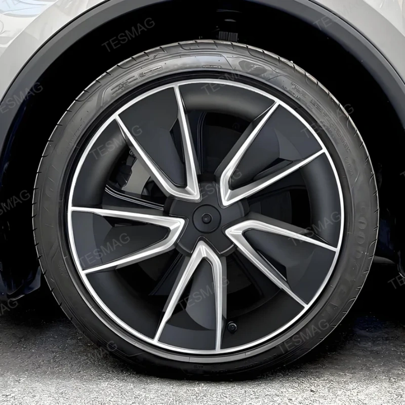 19" Crossflow Wheel Covers for 2026+ Tesla Model Y Standard – 4PCS