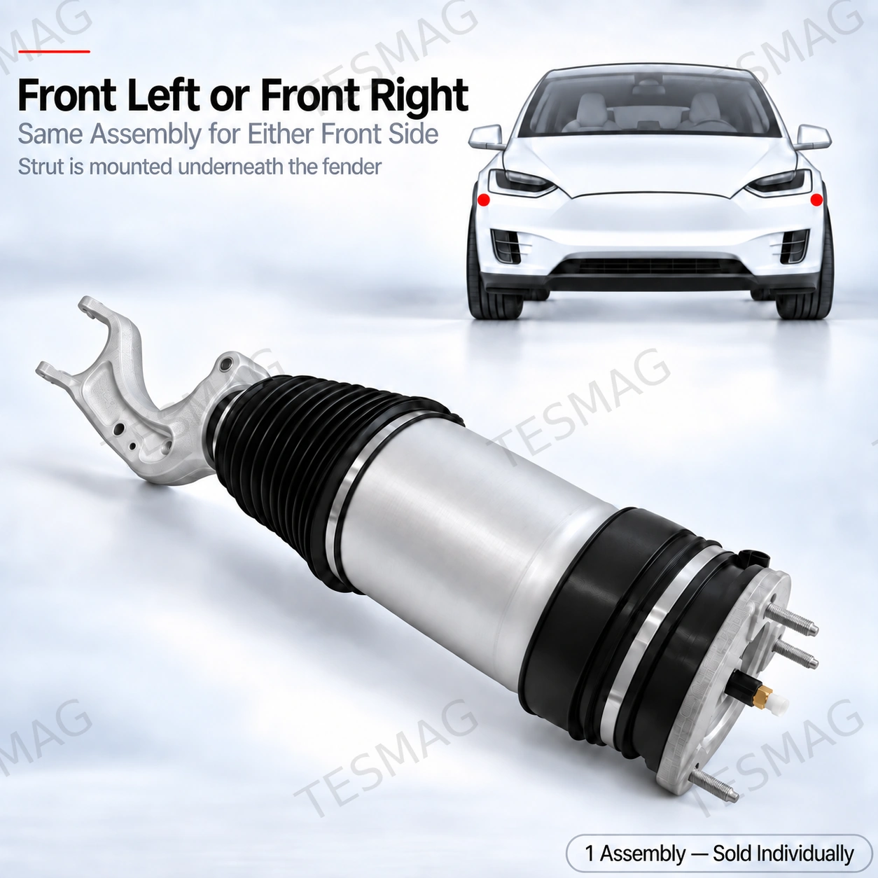 Front Air Suspension Strut Assembly for Tesla Model X 2017–2019 | 1027361-00-G