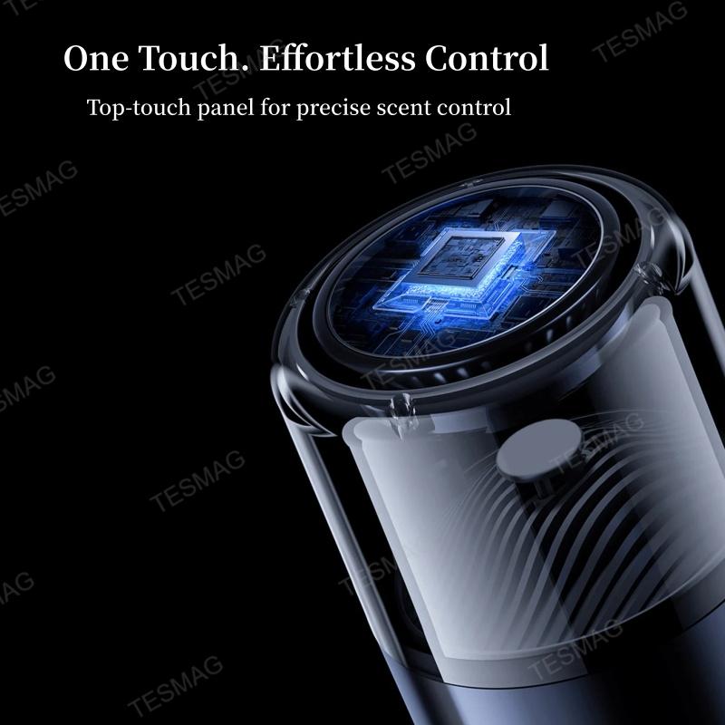 Smart Cloud Mist Car Diffuser with Ambient Light for Tesla Model 3/Y/S/X