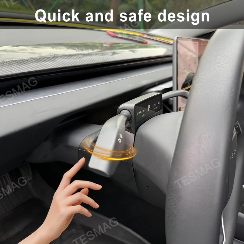 Smart Gear Shift Control Stalks with HUD Upgrade Kit for Tesla Model 3 Highland/Model Y Juniper 