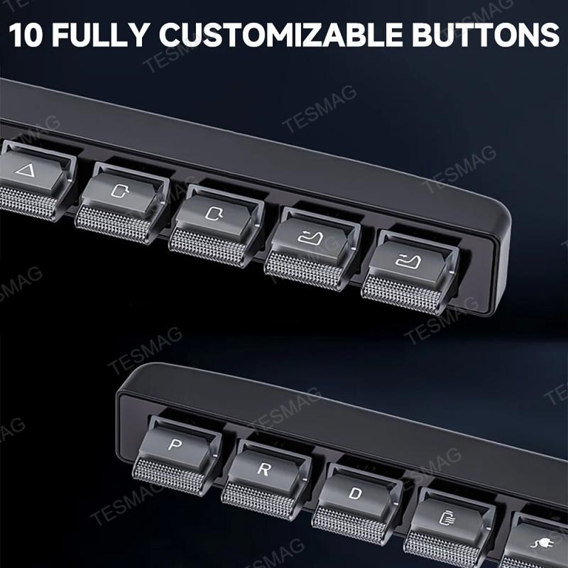 Smart Physical Button Controller with Rotary Climate Knob for Tesla Model 3/Y