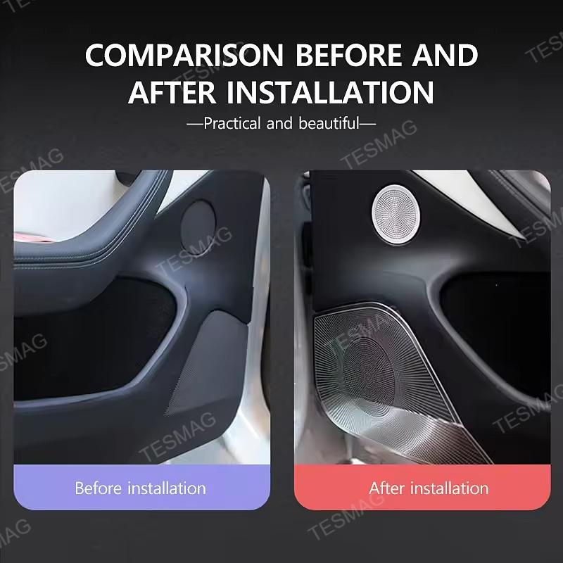 Speaker  Covers for Model 3 Highland