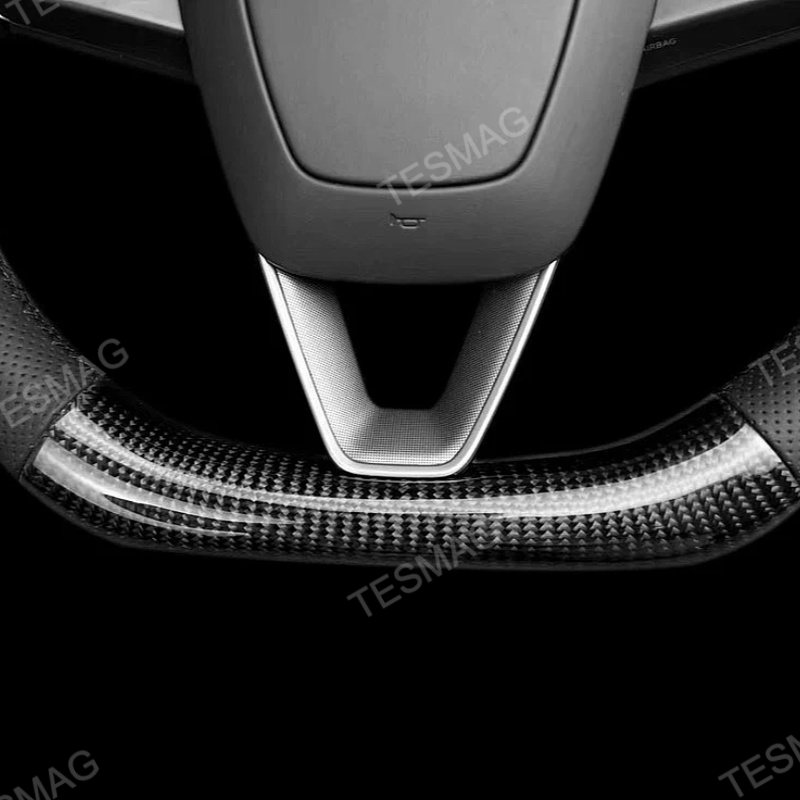 Sport Carbon Fiber Steering Wheel for Tesla Model 3 Highland