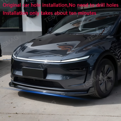 Sport Style ABS Front Lip Splitter for Tesla Model Y Juniper