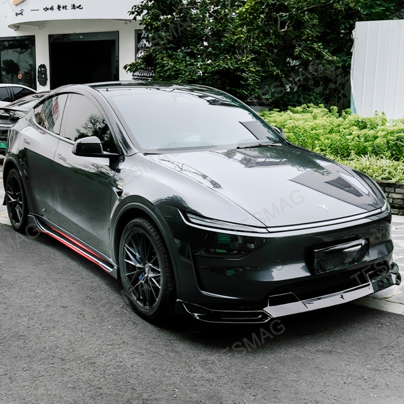 Sport Style Split-Type Side Skirts for Tesla Model Y Juniper 2025+