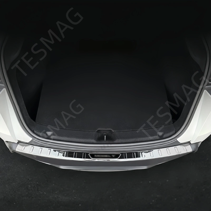 Premium Stainless Steel Tesla Rear Bumper Protector for Model Y Juniper 2025+