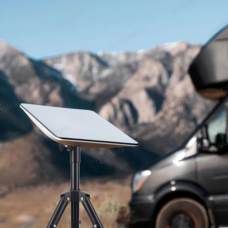Starlink Gen 2 Triangular Folding Stand for Equipment & Outdoor Projects