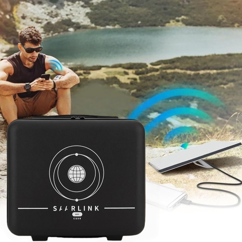 Starlink Mini Hard Carrying Case for Camping TravelStorage Shockproof