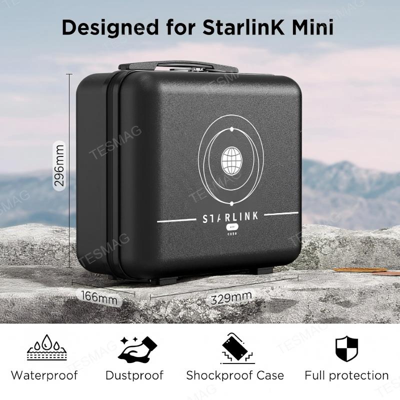 Starlink Mini Hard Carrying Case for Camping TravelStorage Shockproof
