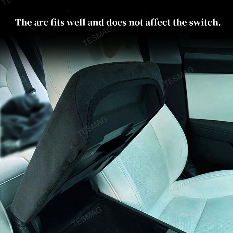 Suede Armrest Cover for Tesla Model 3 Highland/Y Juniper