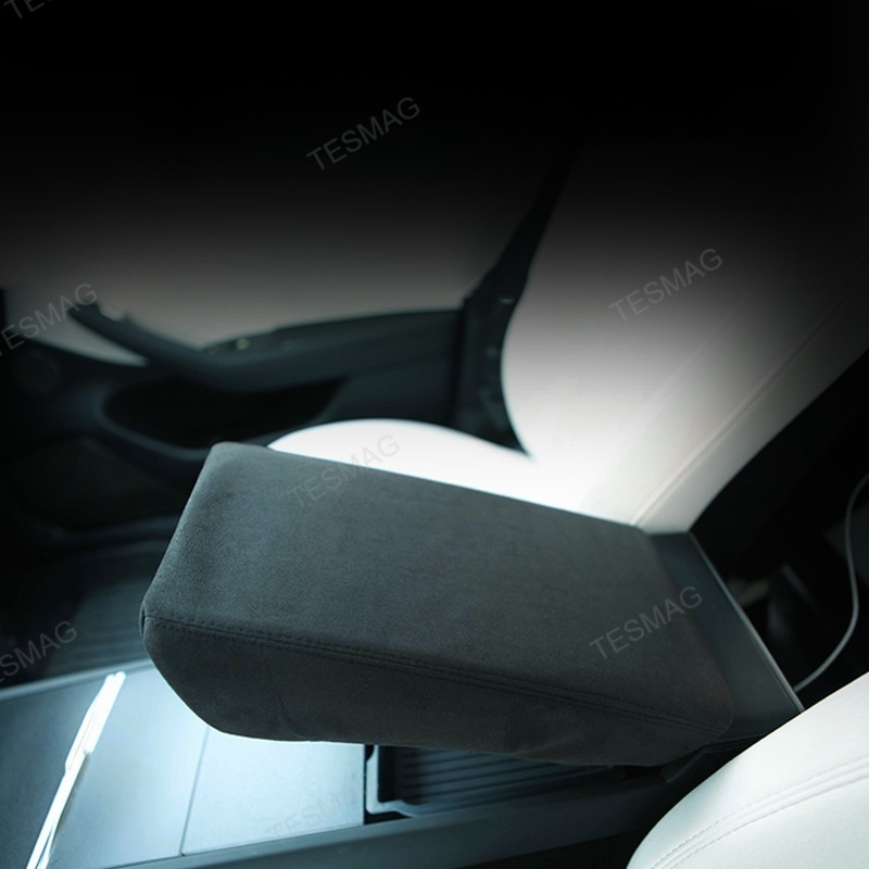 Suede Armrest Cover for Tesla Model 3 Highland/Y Juniper