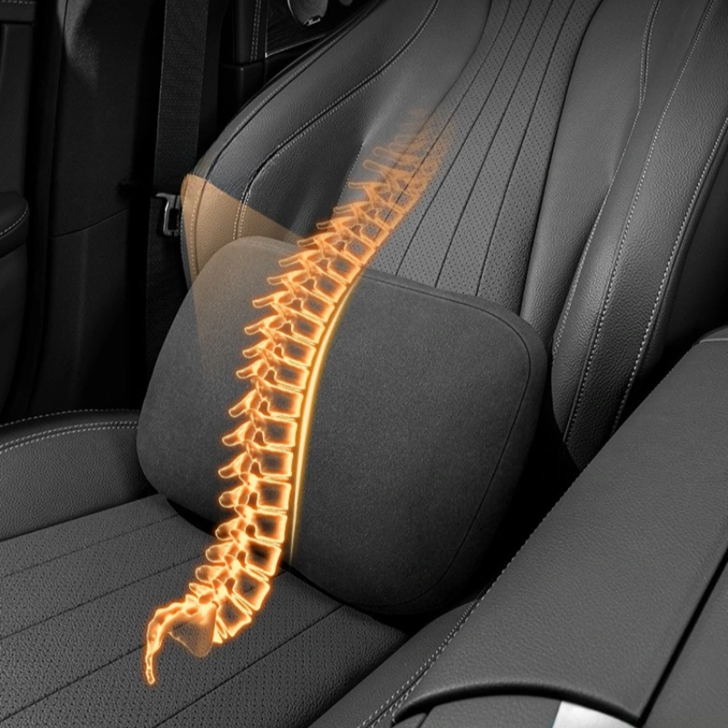 Suede Cushion and Neck Pillow for Tesla Model 3/Y/S/X 